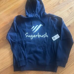 Sugar Dark Blue Men's Hoodie
